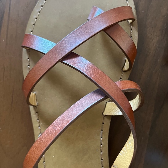 Sezane Adeline Low Sandals (Brown) - Picture 8 of 8